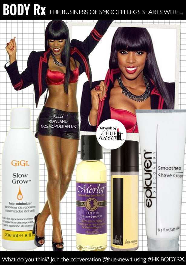 How To Maintain Hair Free Legs Like Kelly Rowland