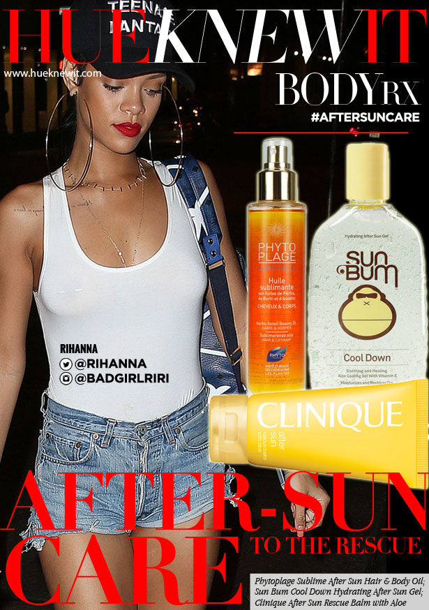 What Rihanna’s After Sun Care Regimen Should Look Like