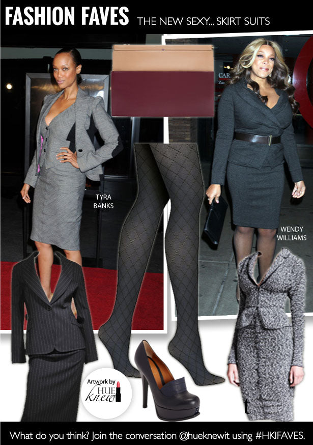 Go From Desk to Date with the New Sexy Skirt Suit