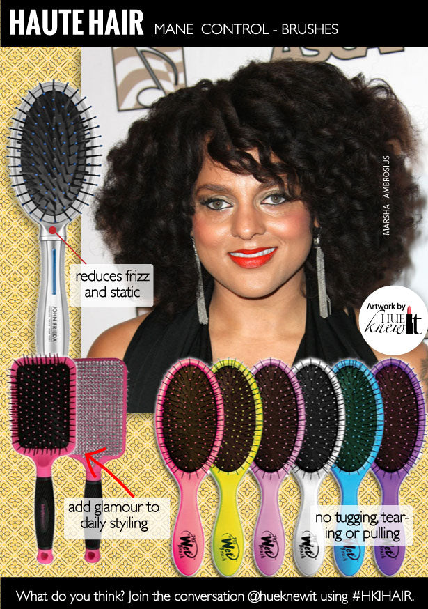 Control Your Mane with Hair Brushes for Black Hair – Hue Knew It