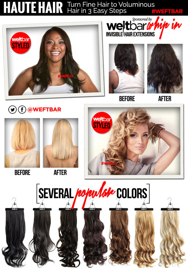 Turn Fine Hair Into Voluminous Hair with Extensions