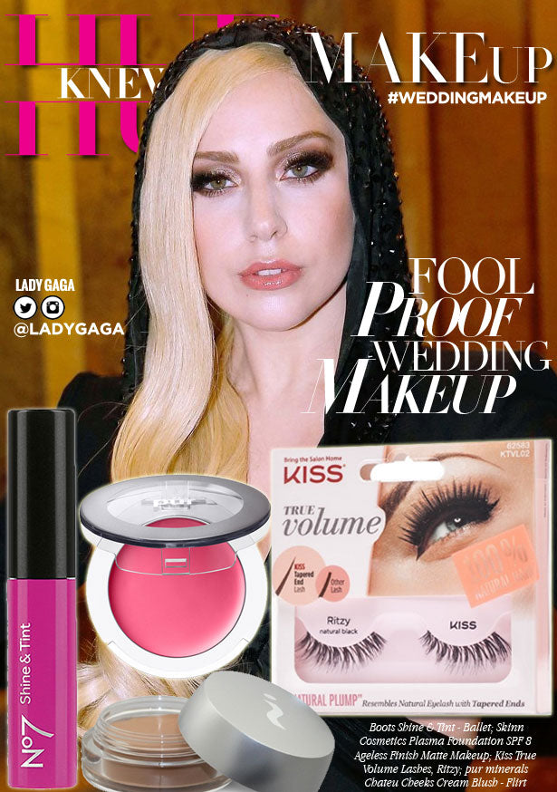 Lady Gaga (Kind Of)-Approved Wedding Day Makeup Musts
