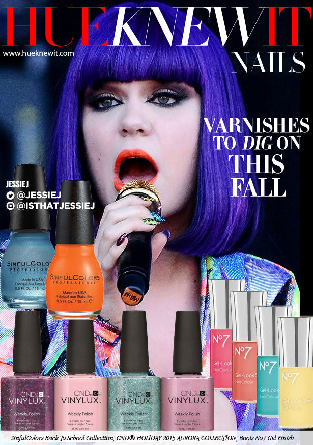 Jessie J-Worthy Fall Nail Varnishes