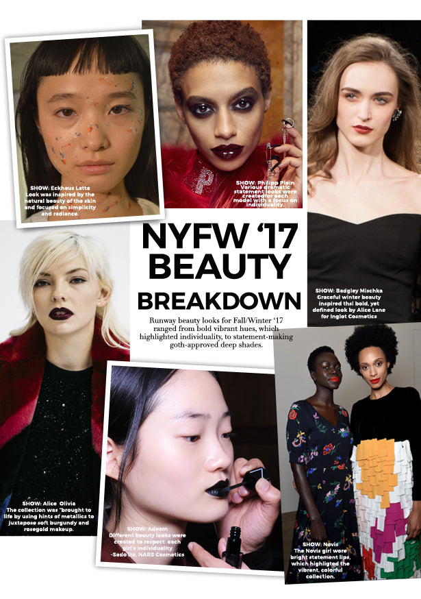 New York Fashion Week FW17 Beauty Looks