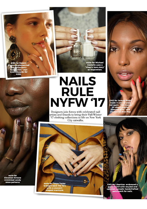 Nail Art Rules New York Fashion Week FW’17 Catwalks