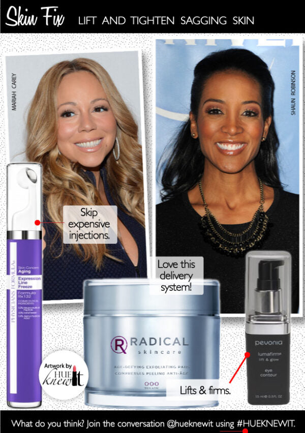 3 Products for Lifting and Tightening Sagging Skin