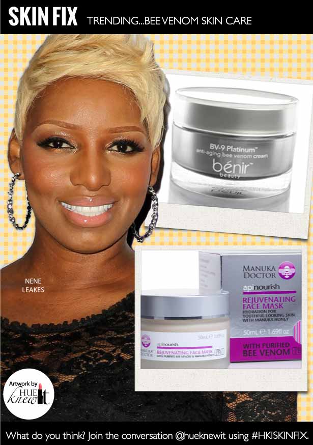 Tighten and Lift Facial Skin with Bee Venom Skin Care
