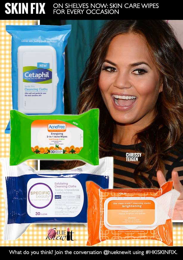 ON SHELVES NOW: Skin Care Wipes For Every Occasion