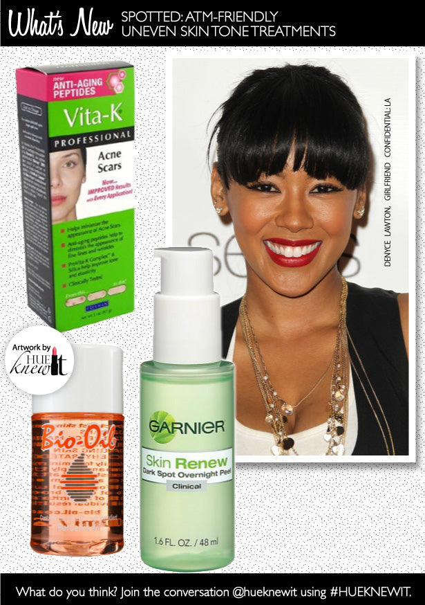 Spotted: ATM-Friendly Uneven Skin Tone Treatment Products