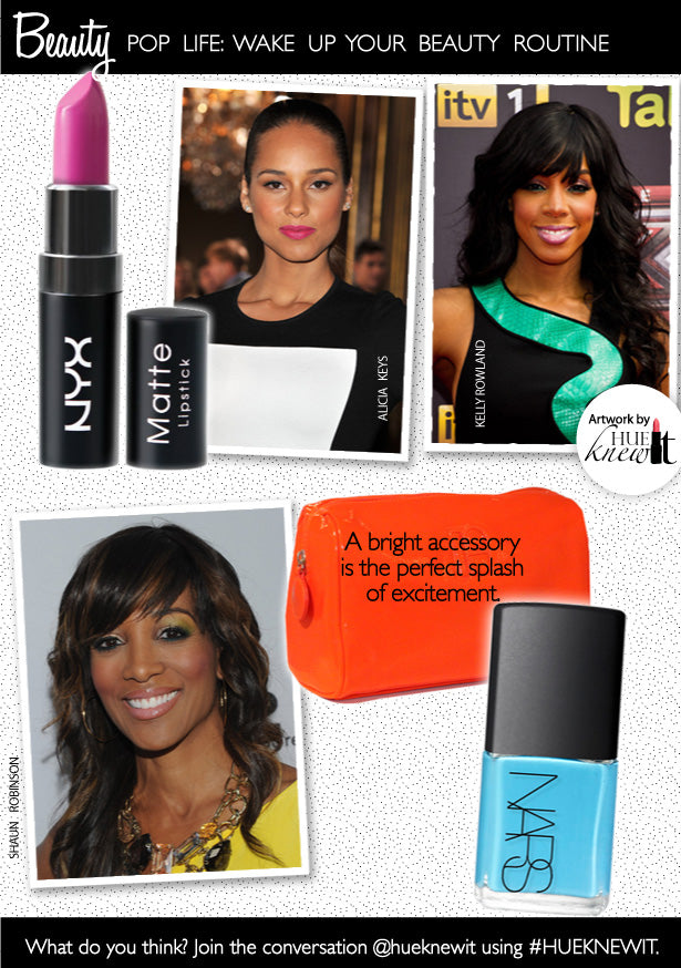How To Brighten Your Makeup & Wardrobe with Small Splashes of Color