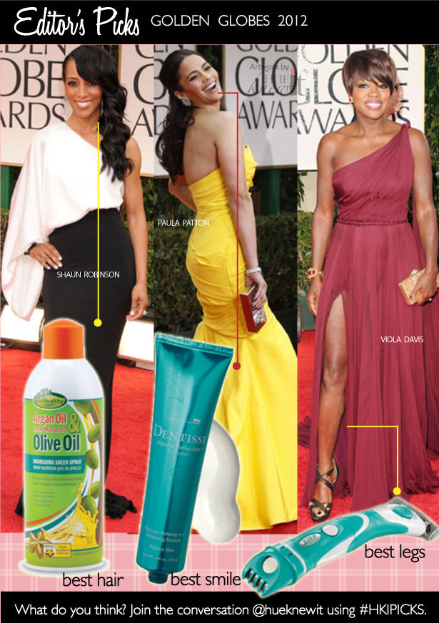 3 Best Golden Globes 2012 Beauty Looks