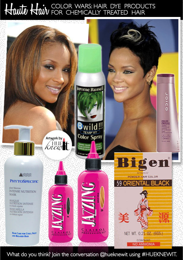 Color Relaxed Hair Safely