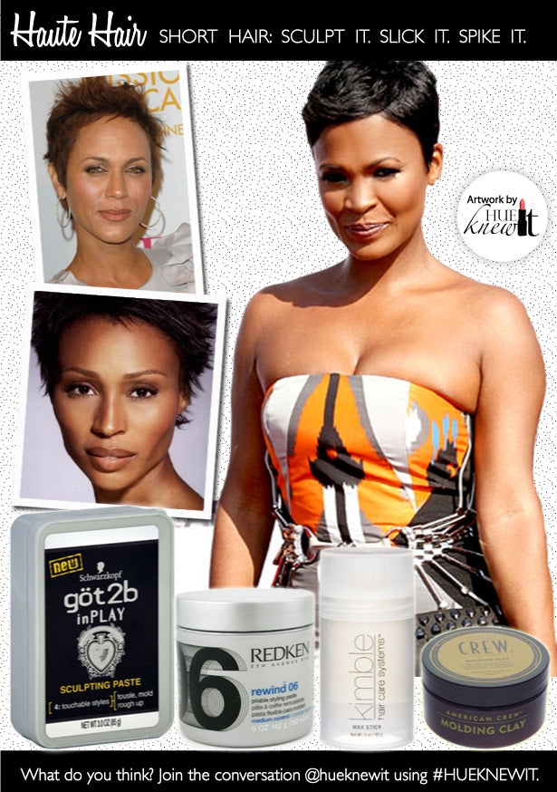 Sculpt it. Slick It. Spike It: How To Maintain Short Hairstyles for Black Women