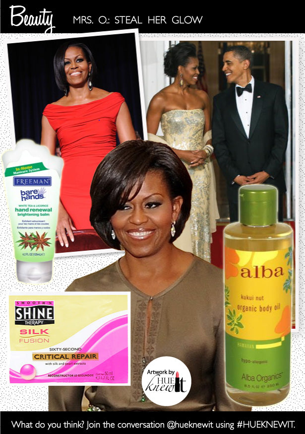 Get Glowing Skin and Hair Like FLOTUS Michelle Obama