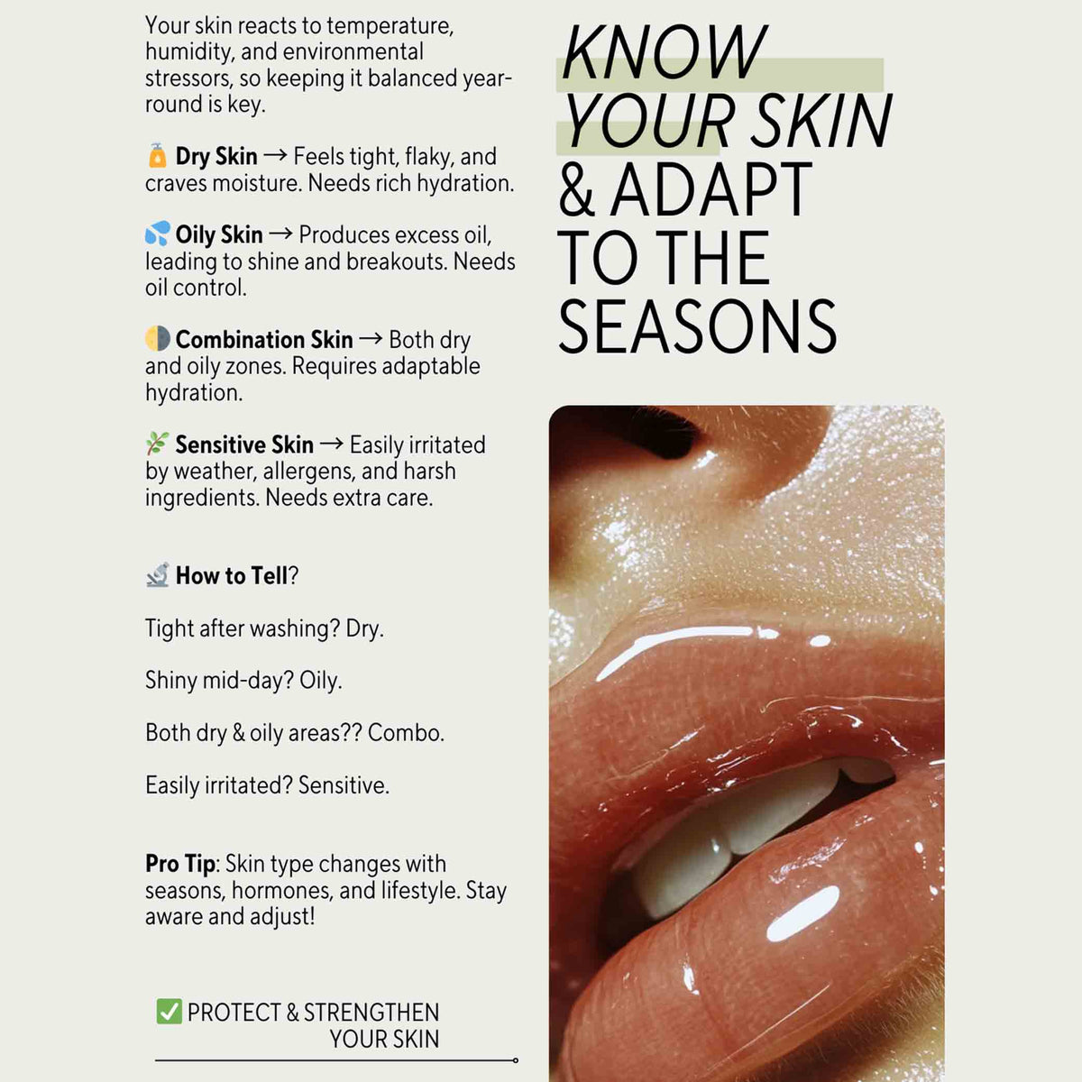 🧴 Skincare 365: Your All-Season Glow Guide (Digital)