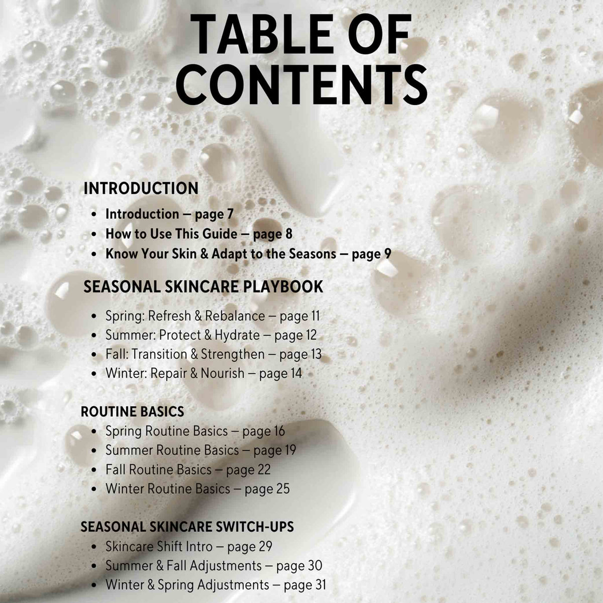 🧴 Skincare 365: Your All-Season Glow Guide (Digital)